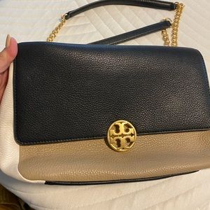 Tory Burch Tri-Color Purse/Cross Body
